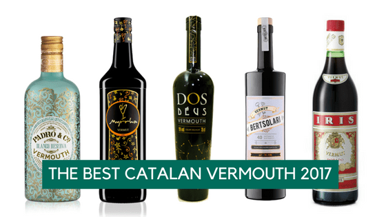 Best Catalan Vermouth 2017 a bottle of wine