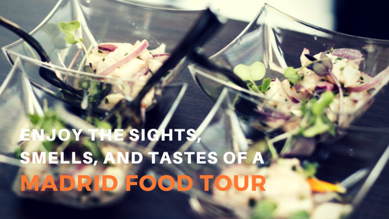 Enjoy the Sights, Smells, and Tastes of a Madrid Food Tour – Blog image a close up of a plate of food