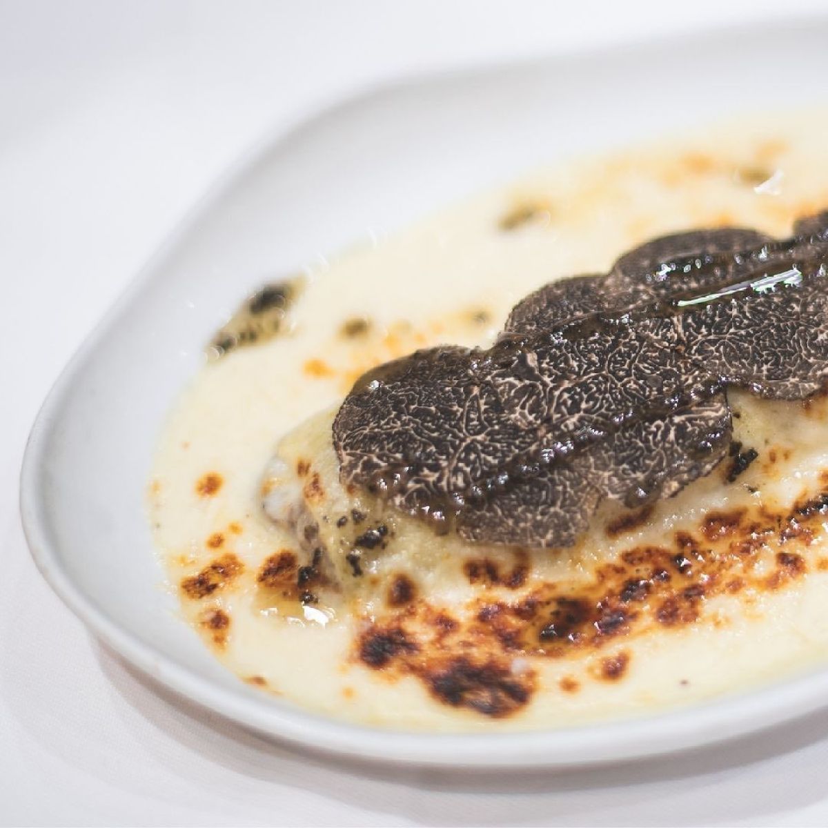 a piece of food on a plate