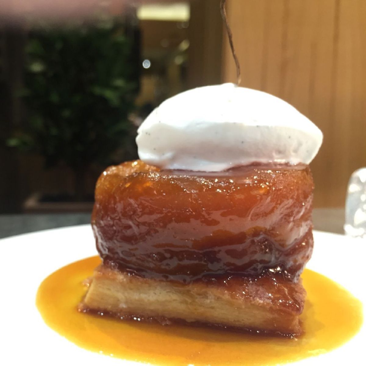 a piece of cake on a plate