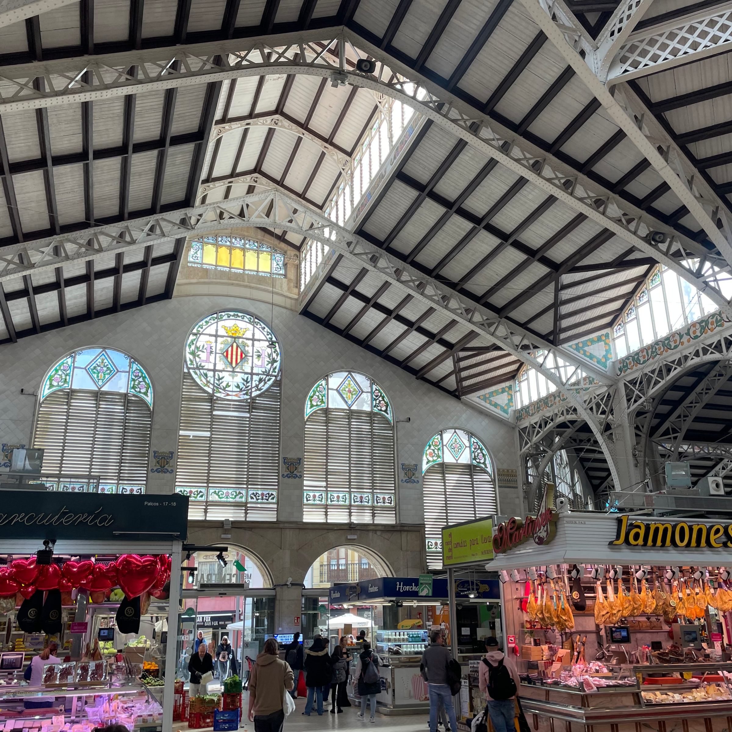 a store inside of a building