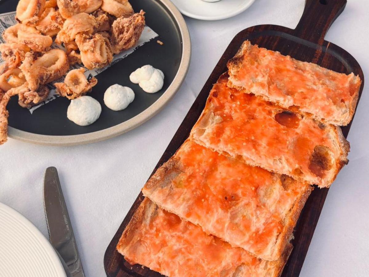 a bunch of food on a plate