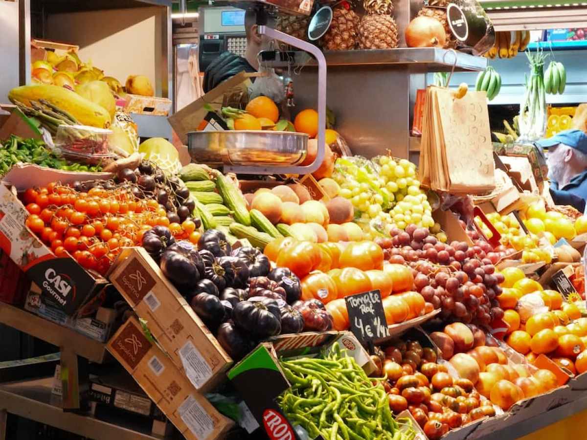 a store filled with lots of fresh produce