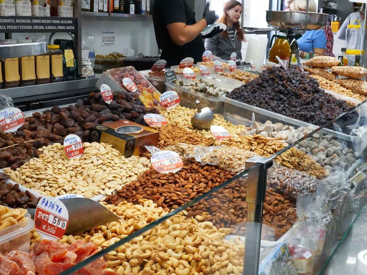 Market at the Malaga Morning Tour