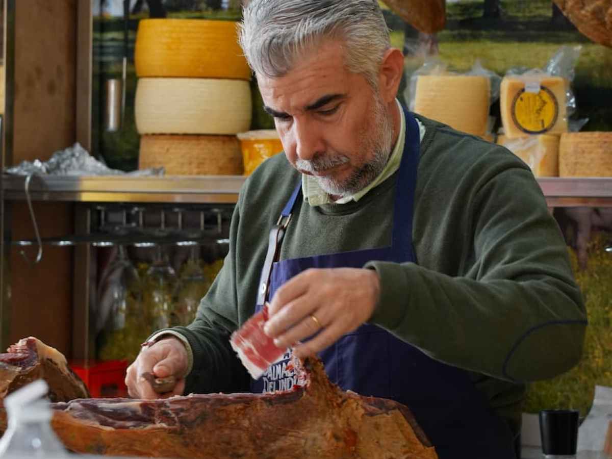 Vendor at Malaga Morning Food Tour