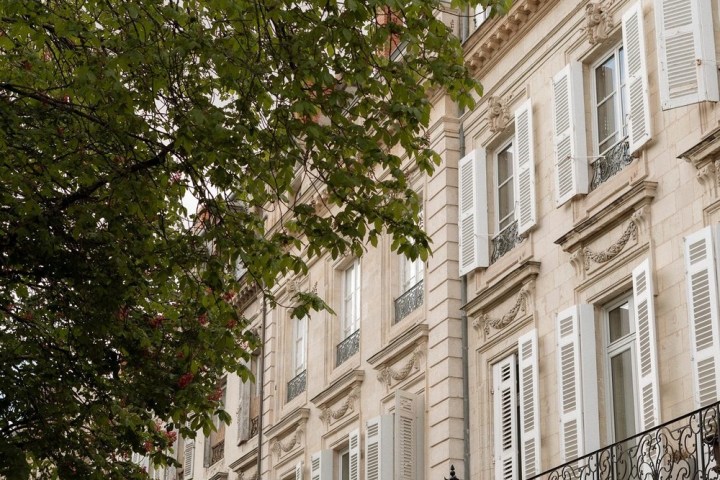 a large stone building